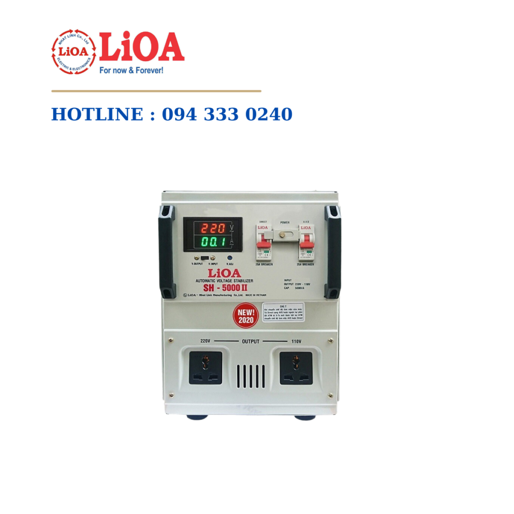 Ốn áp Lioa SH-5000 